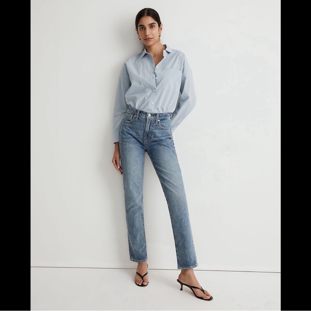 NWT Madewell Perfect Vintage Jeans Heathcoat Wash size 29